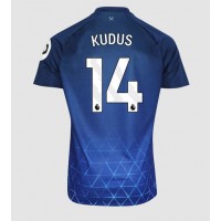 Pánský Fotbalový dres West Ham United Mohammed Kudus #14 2023-24 Třetí Krátký Rukáv